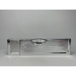 Vintage Avon Silver On The Level Deep Woods After Shave Empty Bottle